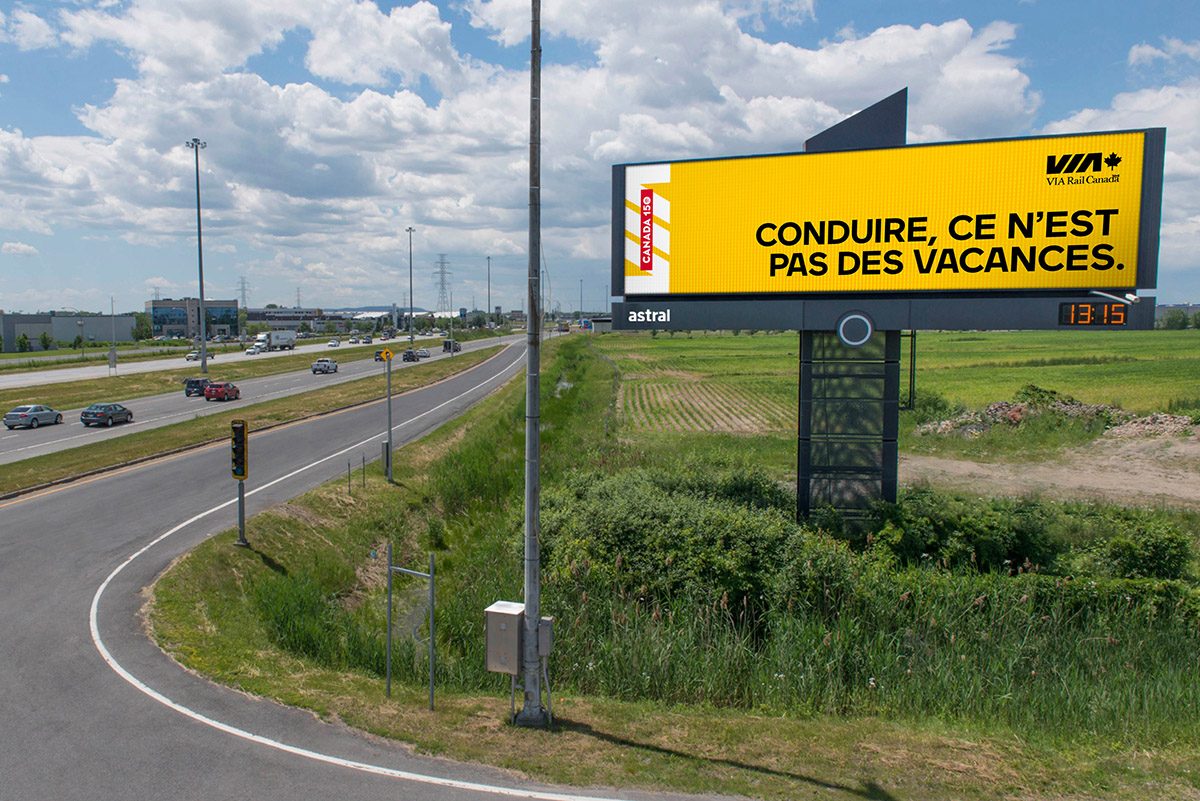 Billboards digital out-of-home screen