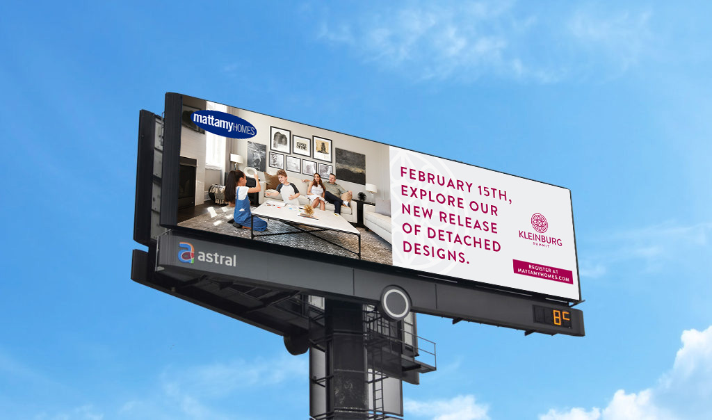 Billboards digital out-of-home screen by Astral