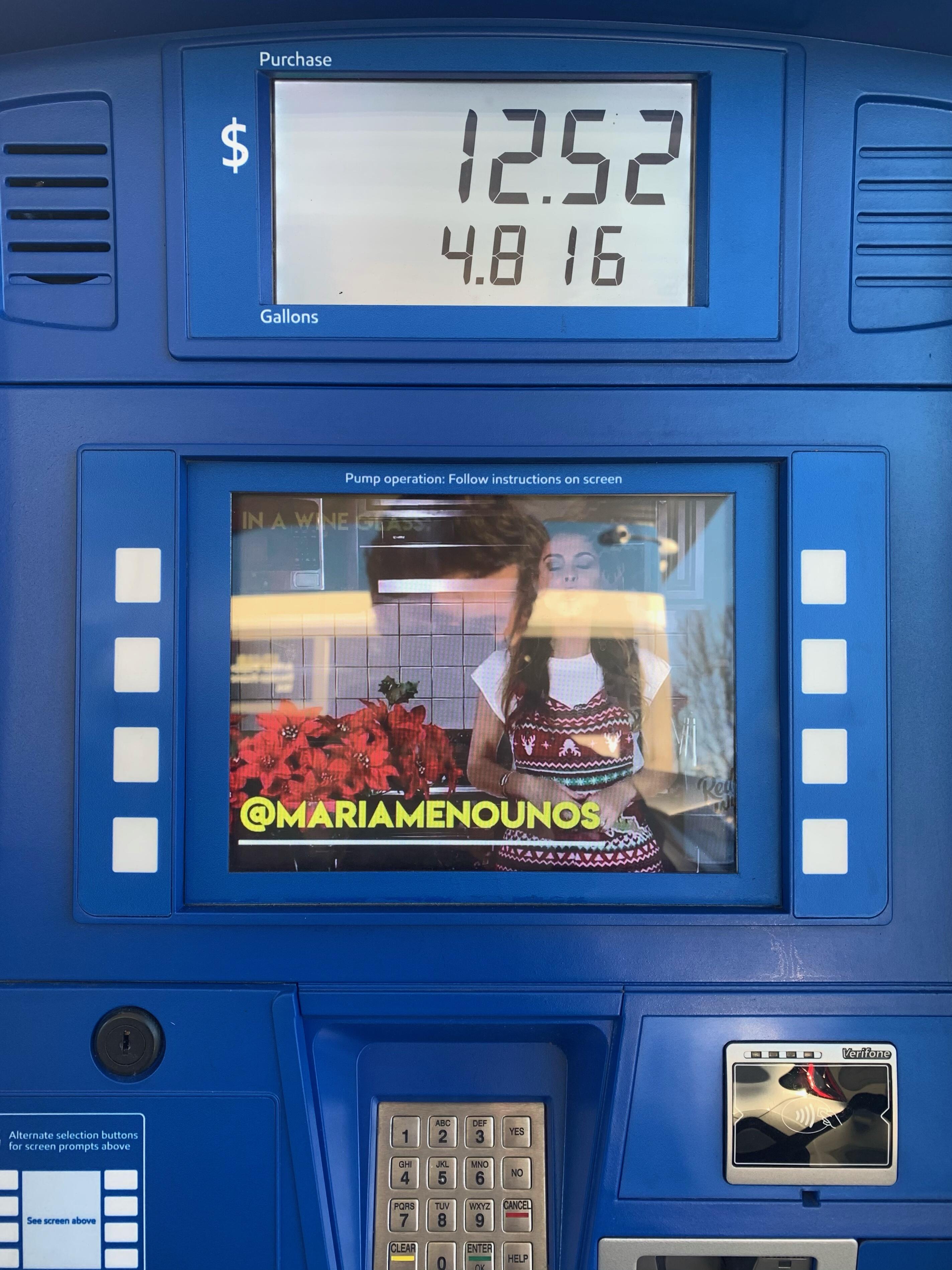 Gas Stations digital out-of-home screen by Gstv