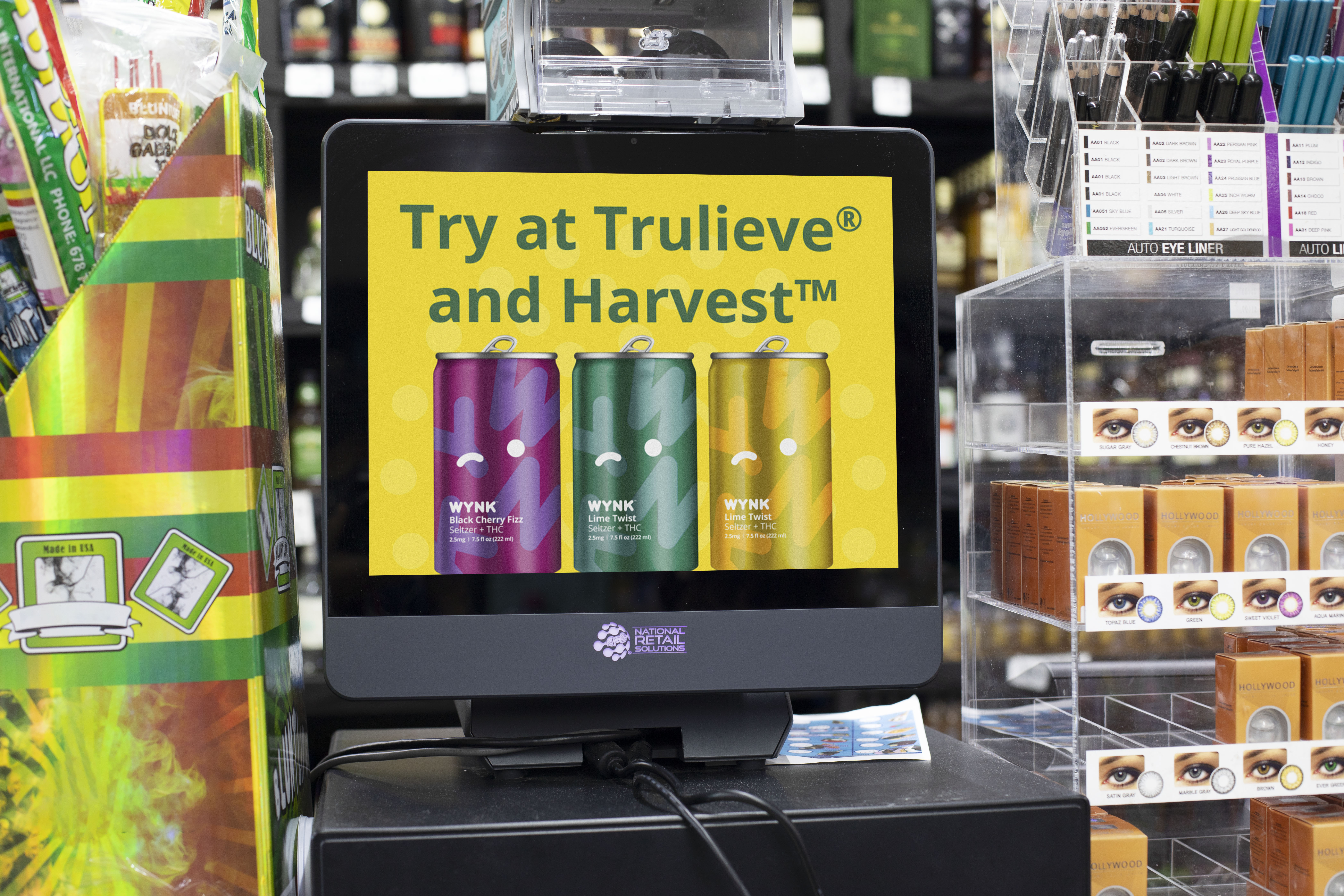 Convenience Store digital out-of-home screen