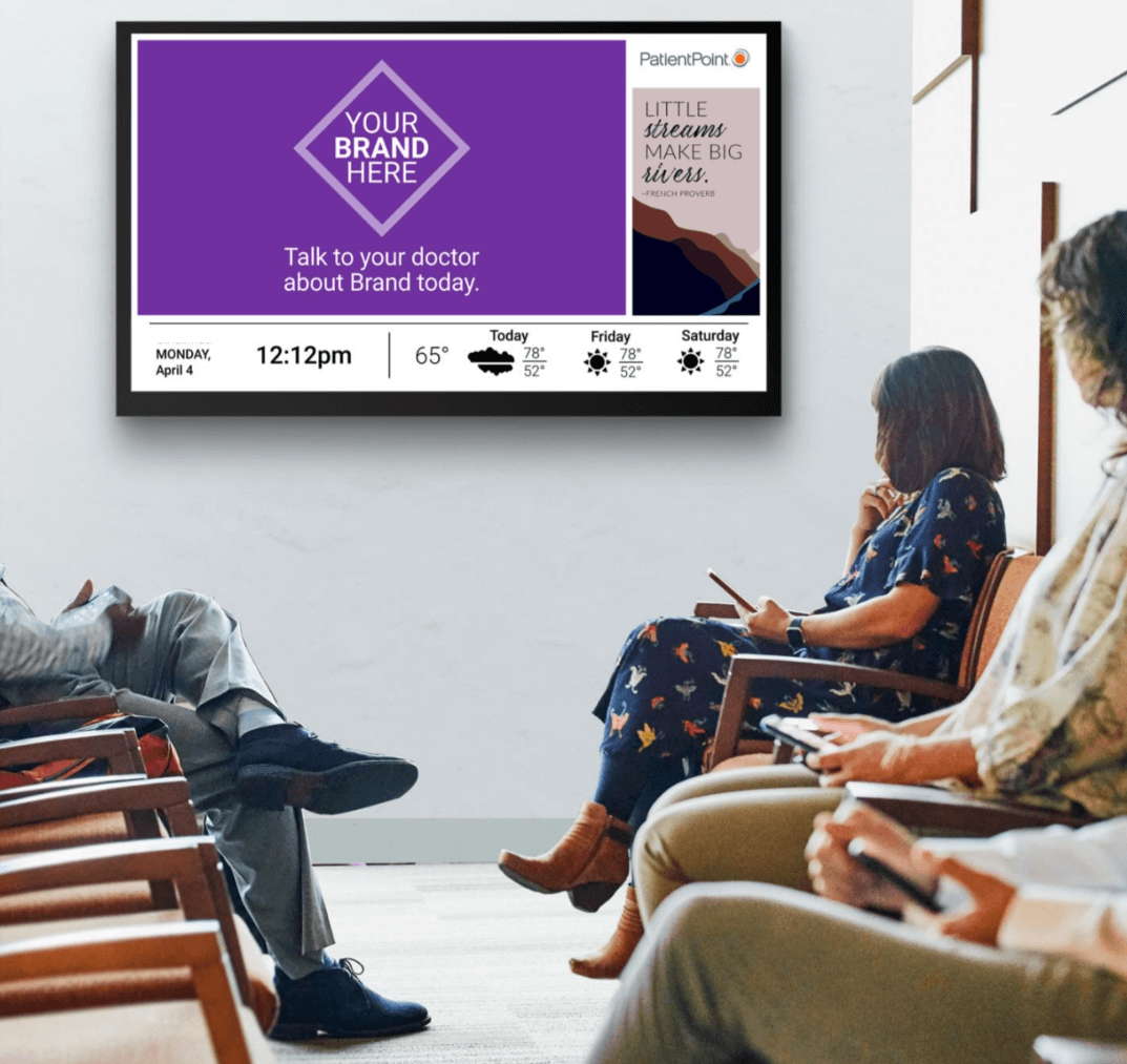 Doctor Offices digital out-of-home screen by Patientpoint