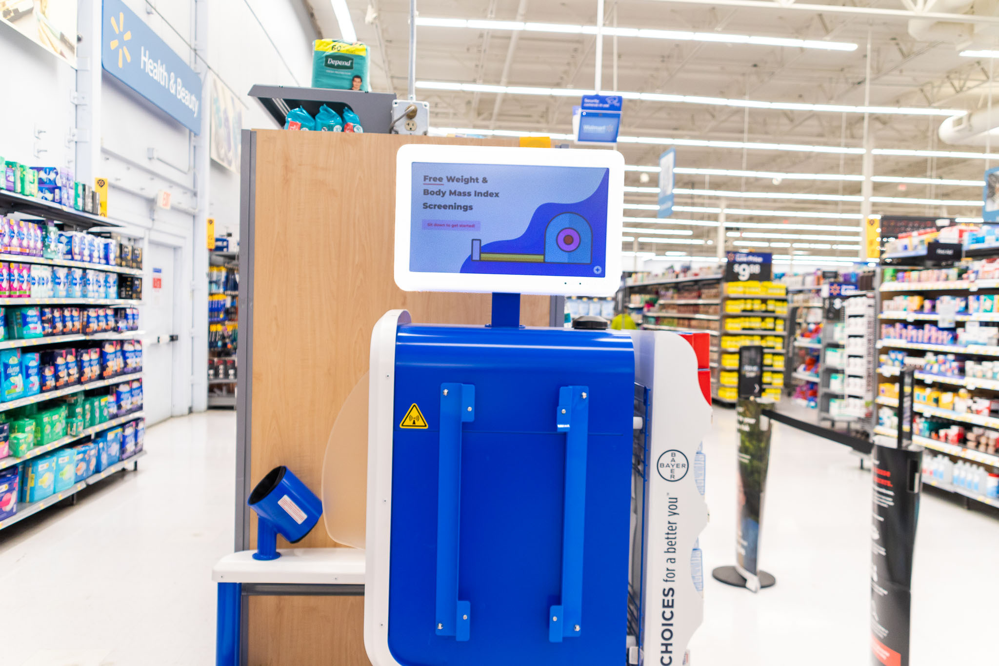 Pharmacies digital out-of-home screen