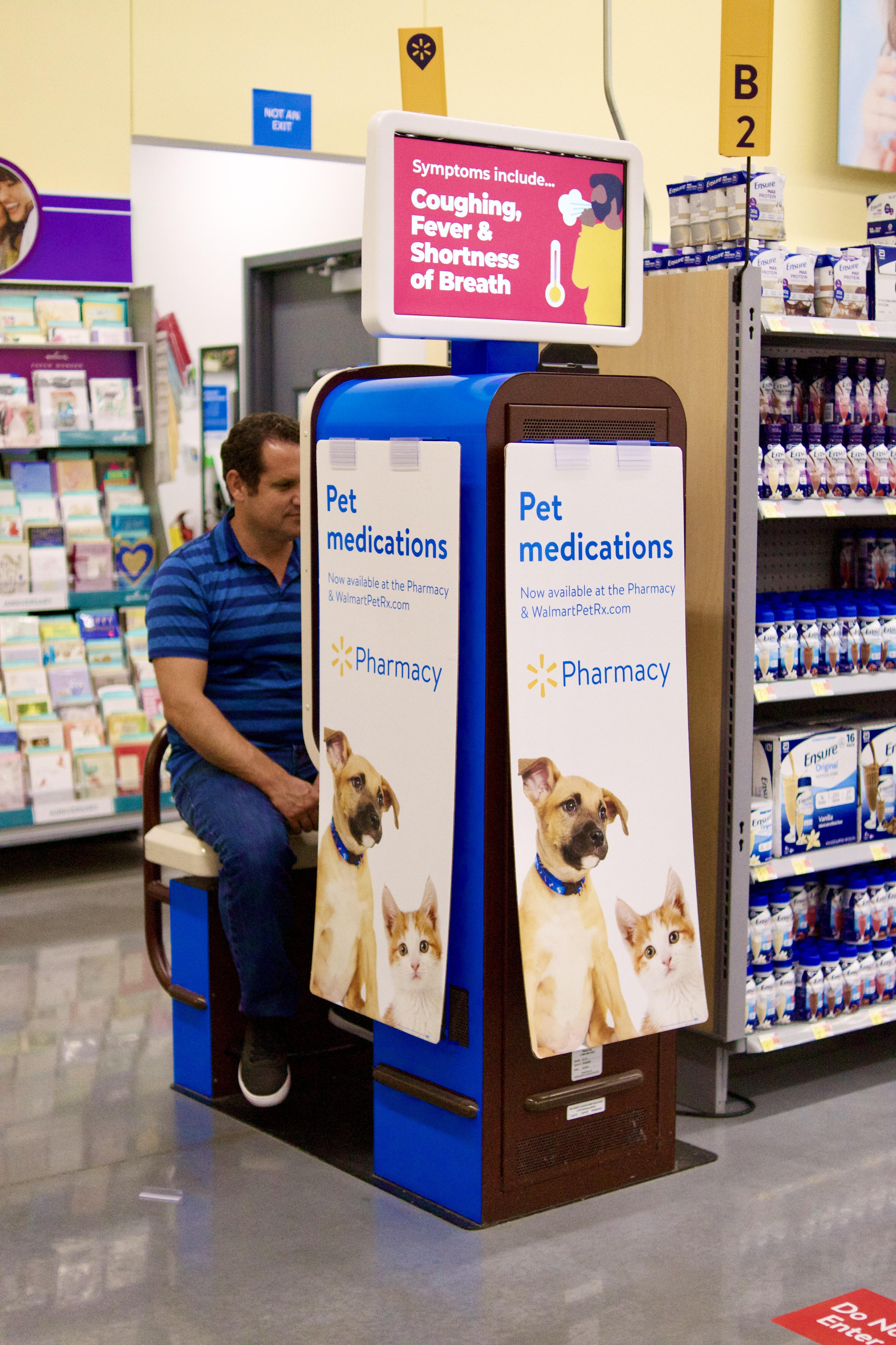 Pharmacies digital out-of-home screen
