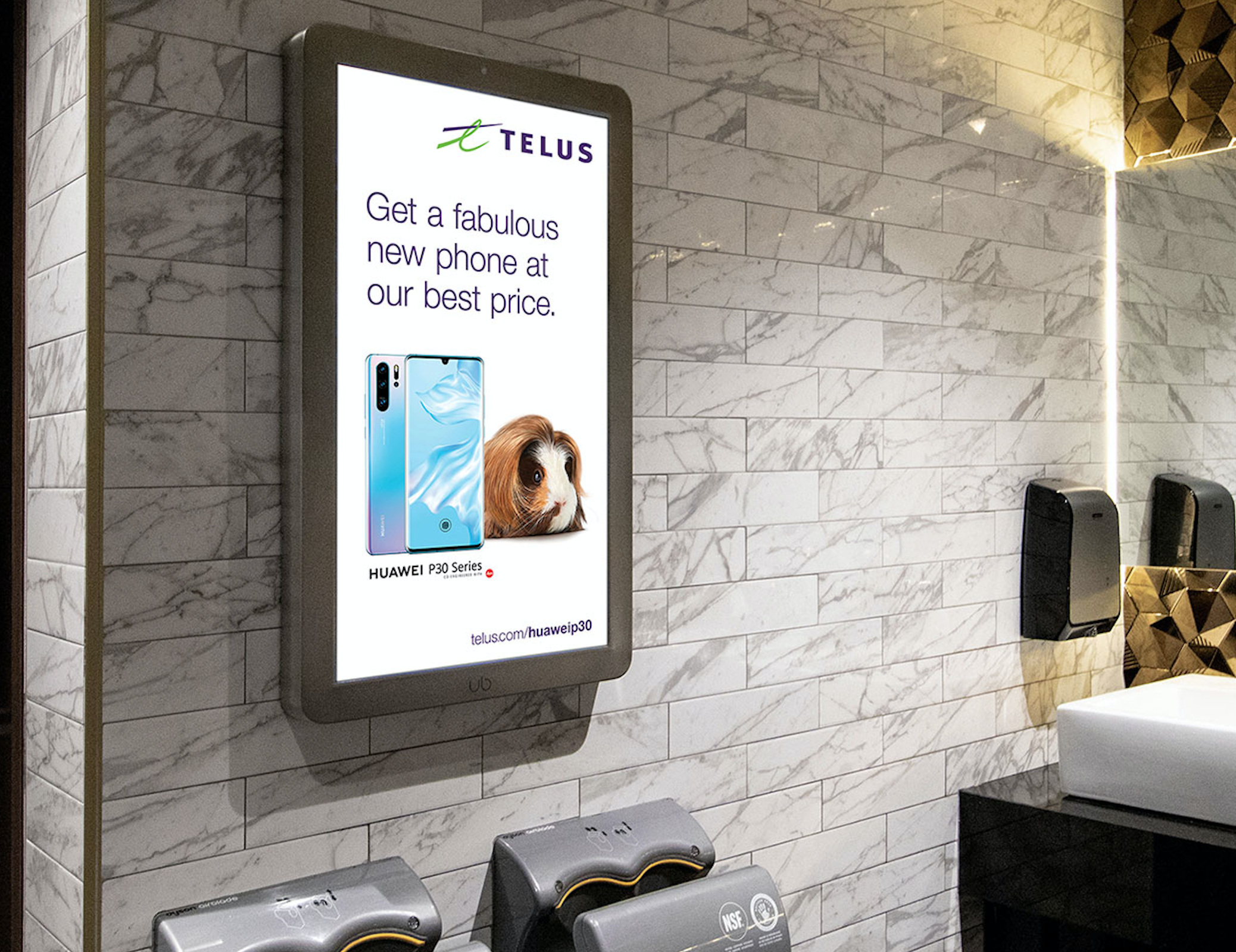 Bars digital out-of-home screen by Ub Media