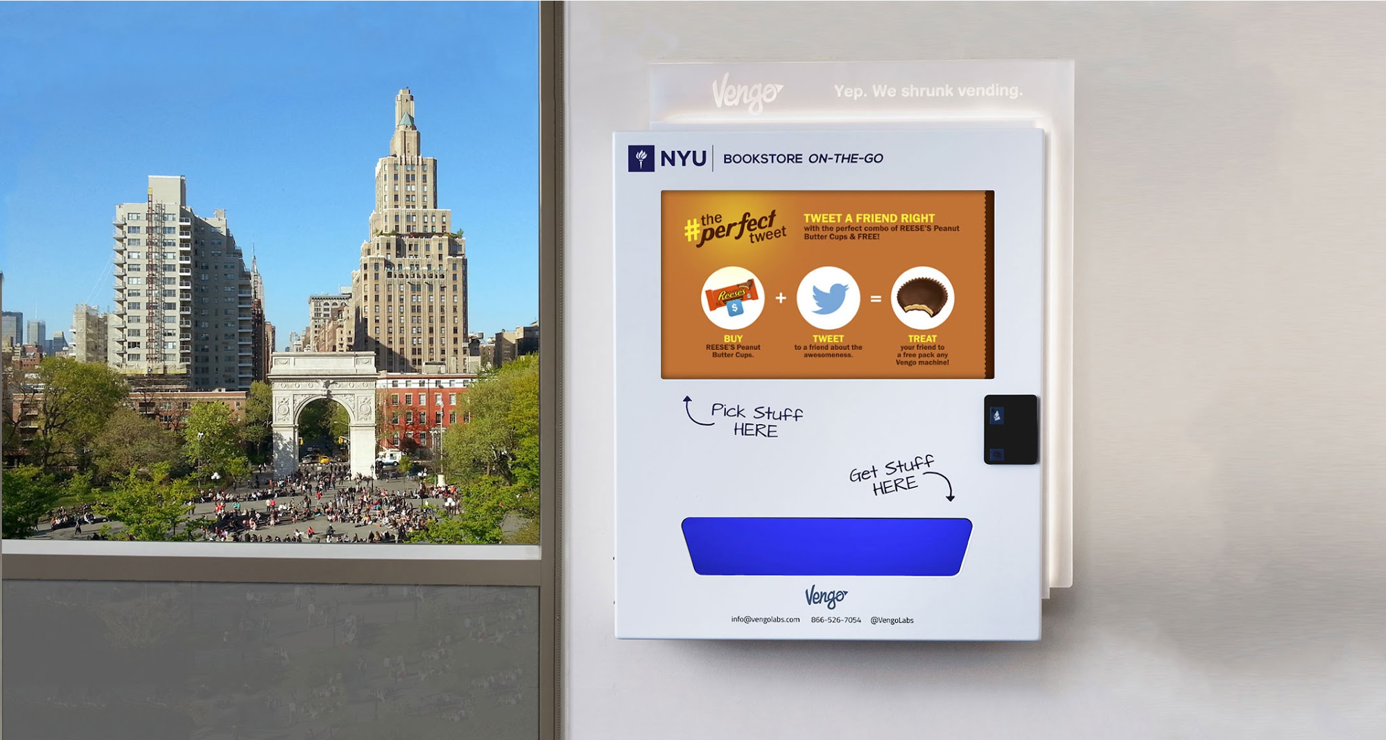 Colleges digital out-of-home screen